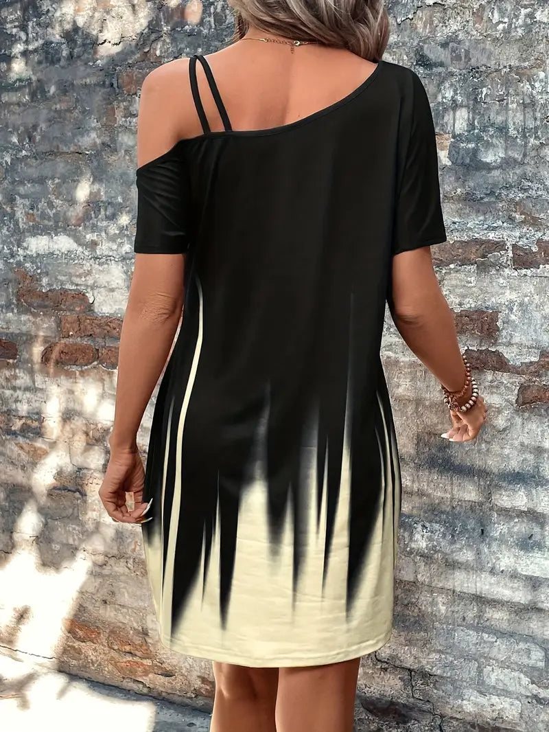 Vinja – Stilvolles One-Shoulder-Kleid