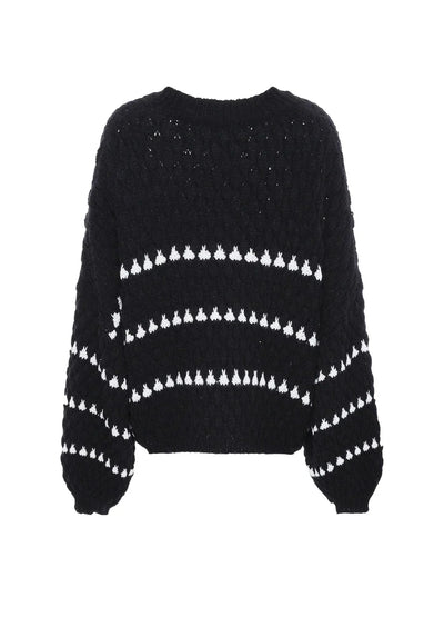 Grobstrickpullover | Strukturmuster & Oversized-Schnitt | Trendiger Komfort