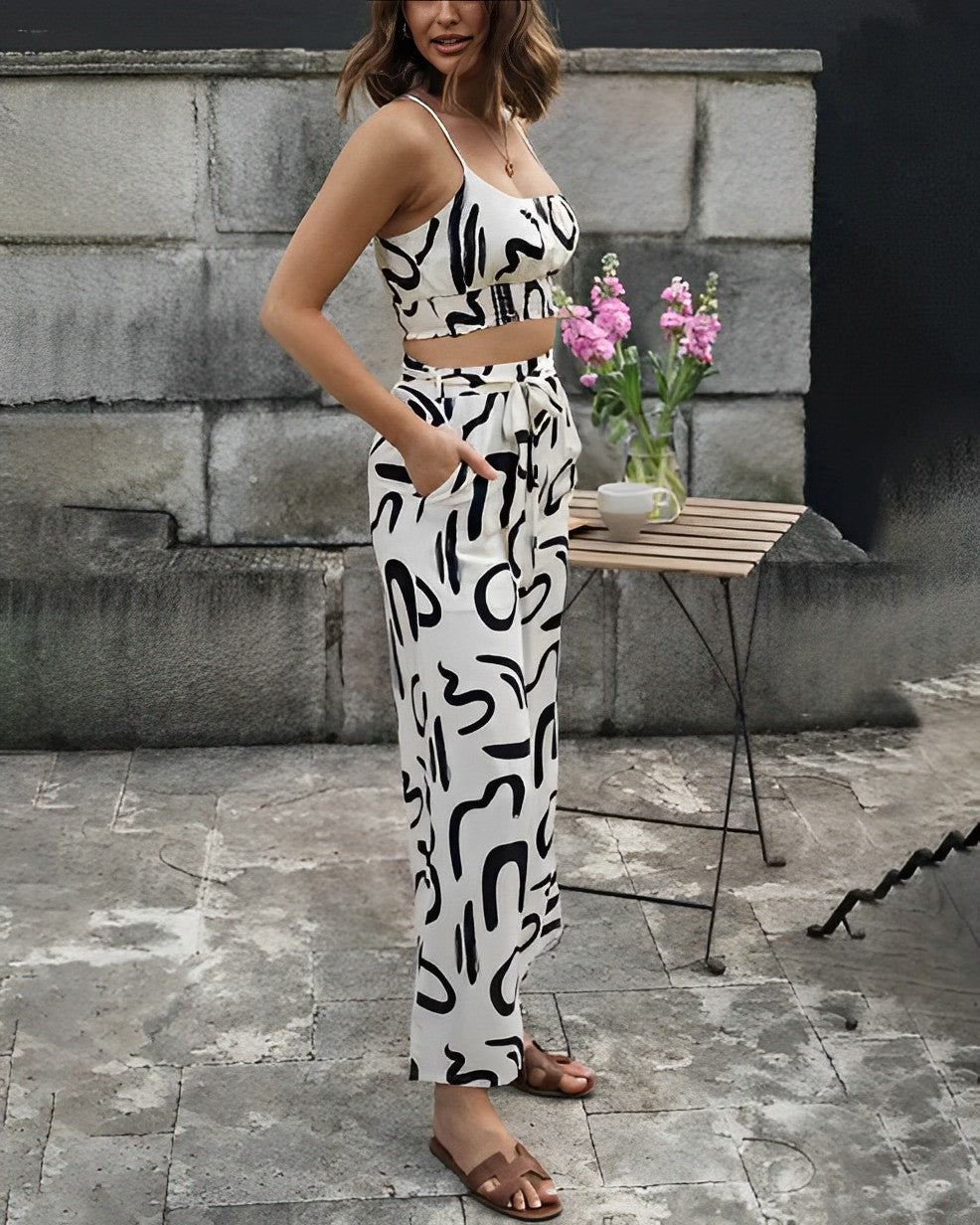 Avelena | Neues Bedrucktes Freizeit-Set