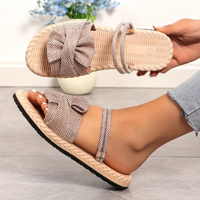 Lovi – Charmante Sandalen mit offener Spitze und Schleife