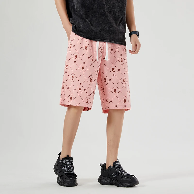 Hady -  Trendige Herren Shorts - Sommerliche Kurze Hosen mit Elastischem Bund und Muster