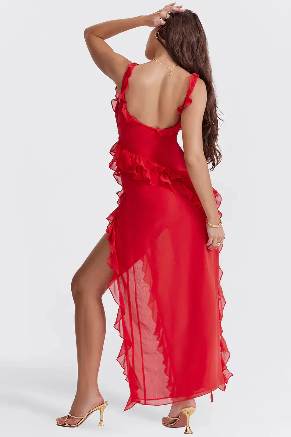 Avelena | Maxi Kleid mit Schlitz
