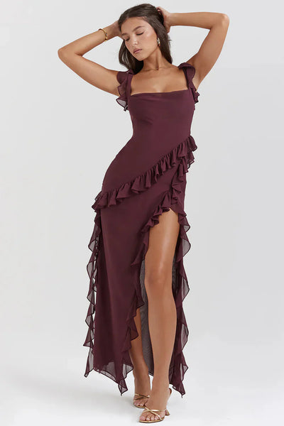 Avelena | Maxi Kleid mit Schlitz