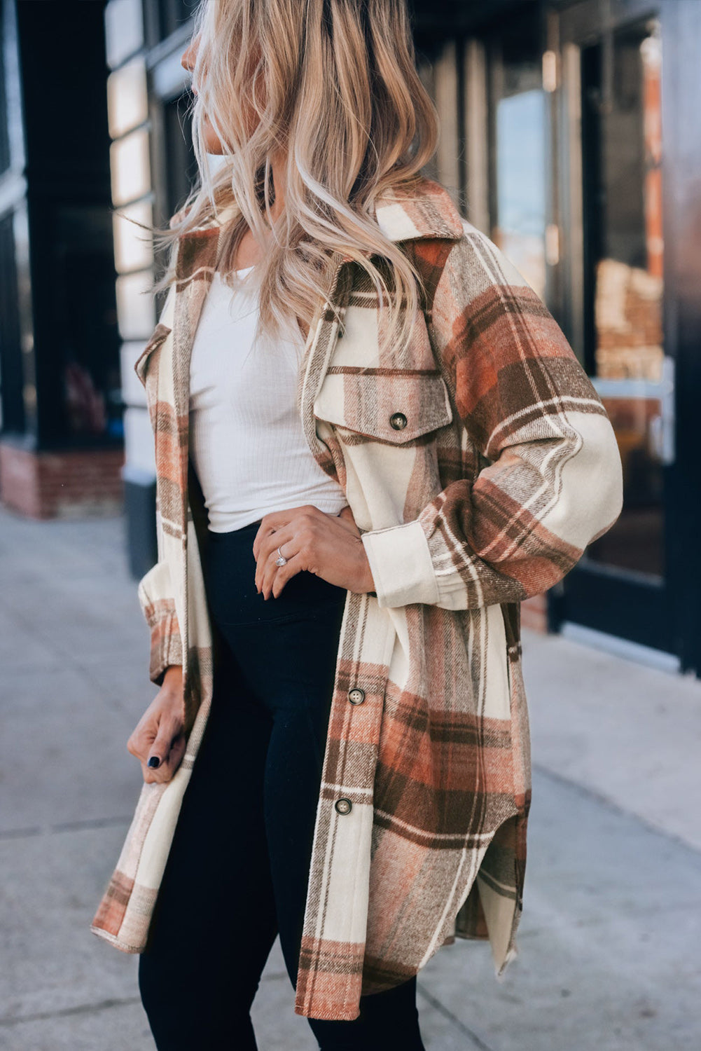 Oversized Karierte Hemdjacke | Vielseitiger Komfort | Casual Chic