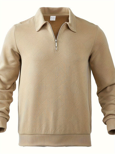 Herren-Pullover mit Reißverschluss | Elegantes Design & Komfort | Vielseitiger Stil