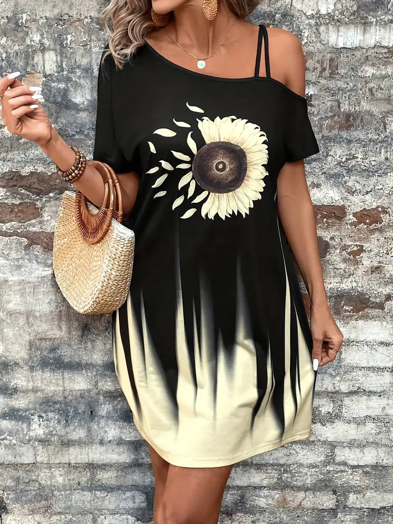 Vinja – Stilvolles One-Shoulder-Kleid
