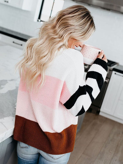 Gestreifter Pullover | Weicher Strick | Lässiger Look