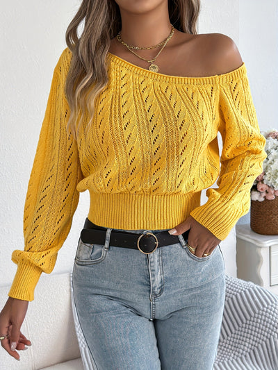 Strickpullover | Feminines Design | Weicher Tragekomfort