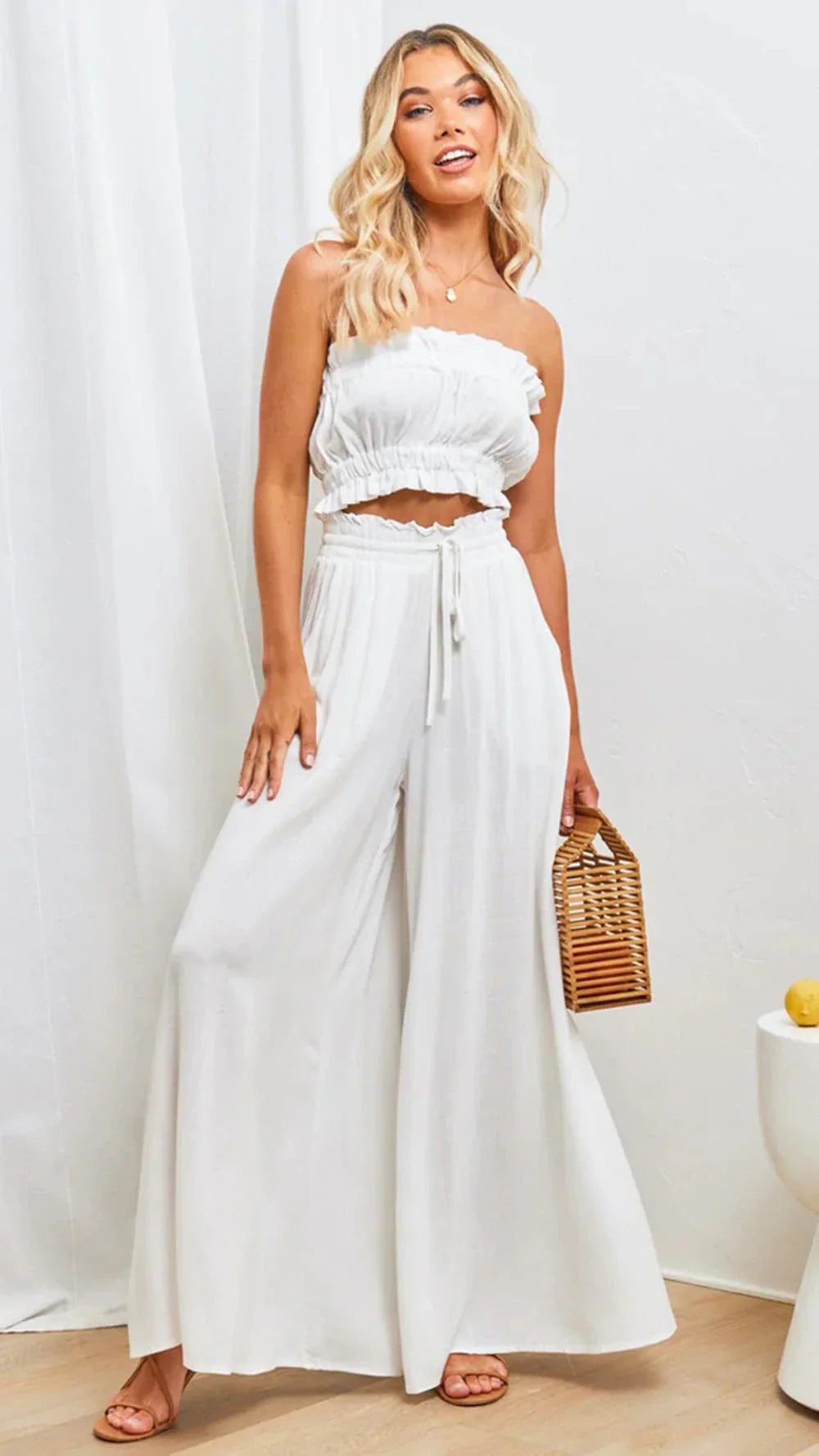 Rosabeth – Stylische Hose mit weitem Bein