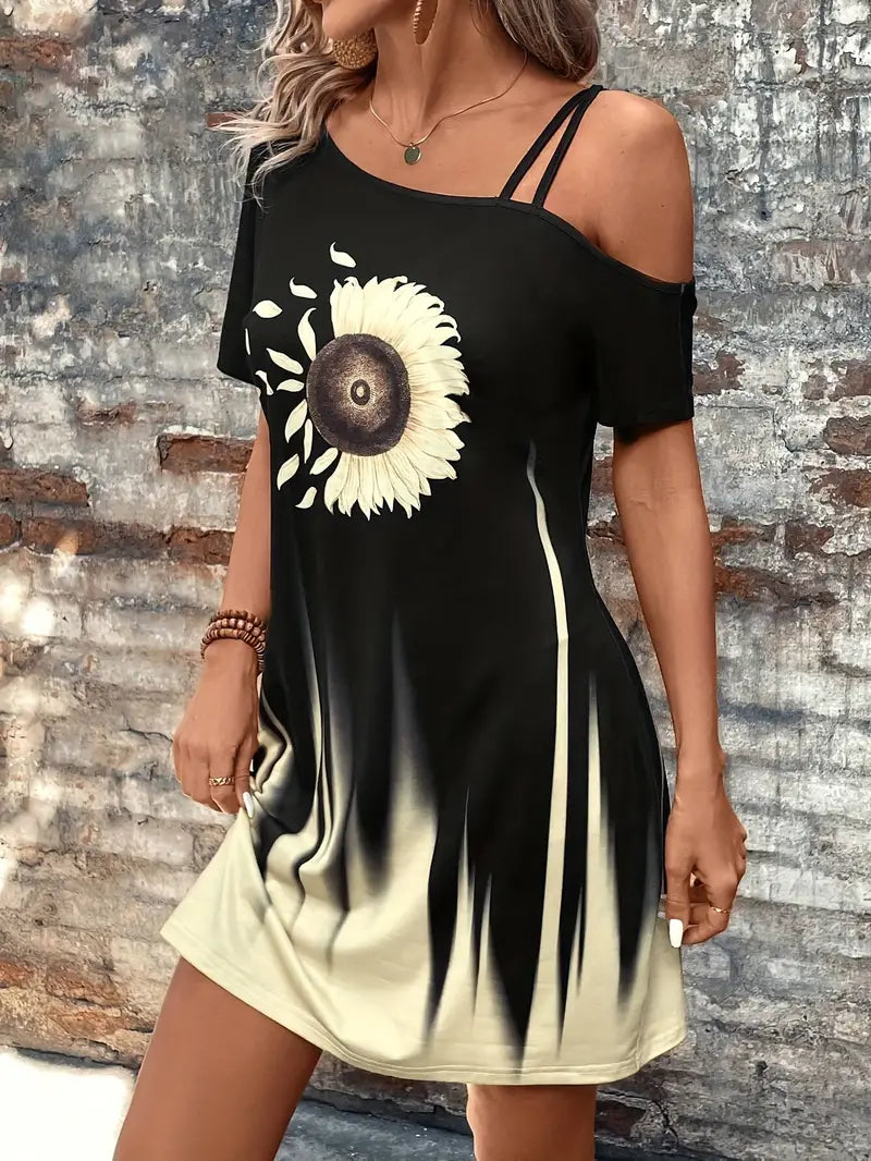 Vinja – Stilvolles One-Shoulder-Kleid