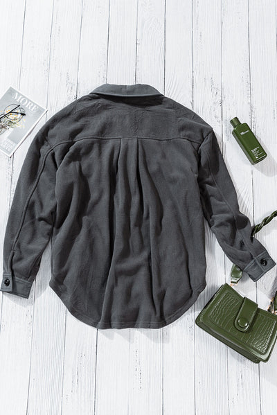 Kuschelige Hemdjacke aus Fleece | Minimalistisch & Gemütlich | Everyday Chic