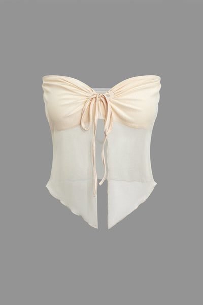 Brianna | Zweiteiler-Set mit Bandeau-Top & Maxirock