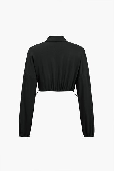 Naya | Sportliches Zweiteiler-Set mit Cropped-Jacke & Leggings