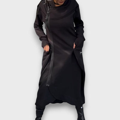 Darlina – Sweaterkleid mit Kapuze
