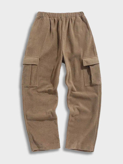 Avelena | Locker Sitzende Fleece-Hose Im Cargo-Stil