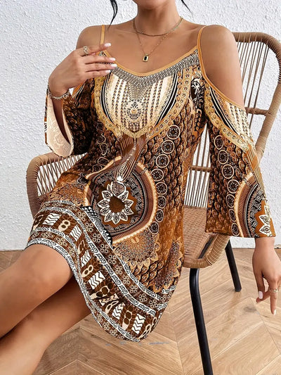 Harper – Trendiges Minikleid mit schulterfreien Schultern