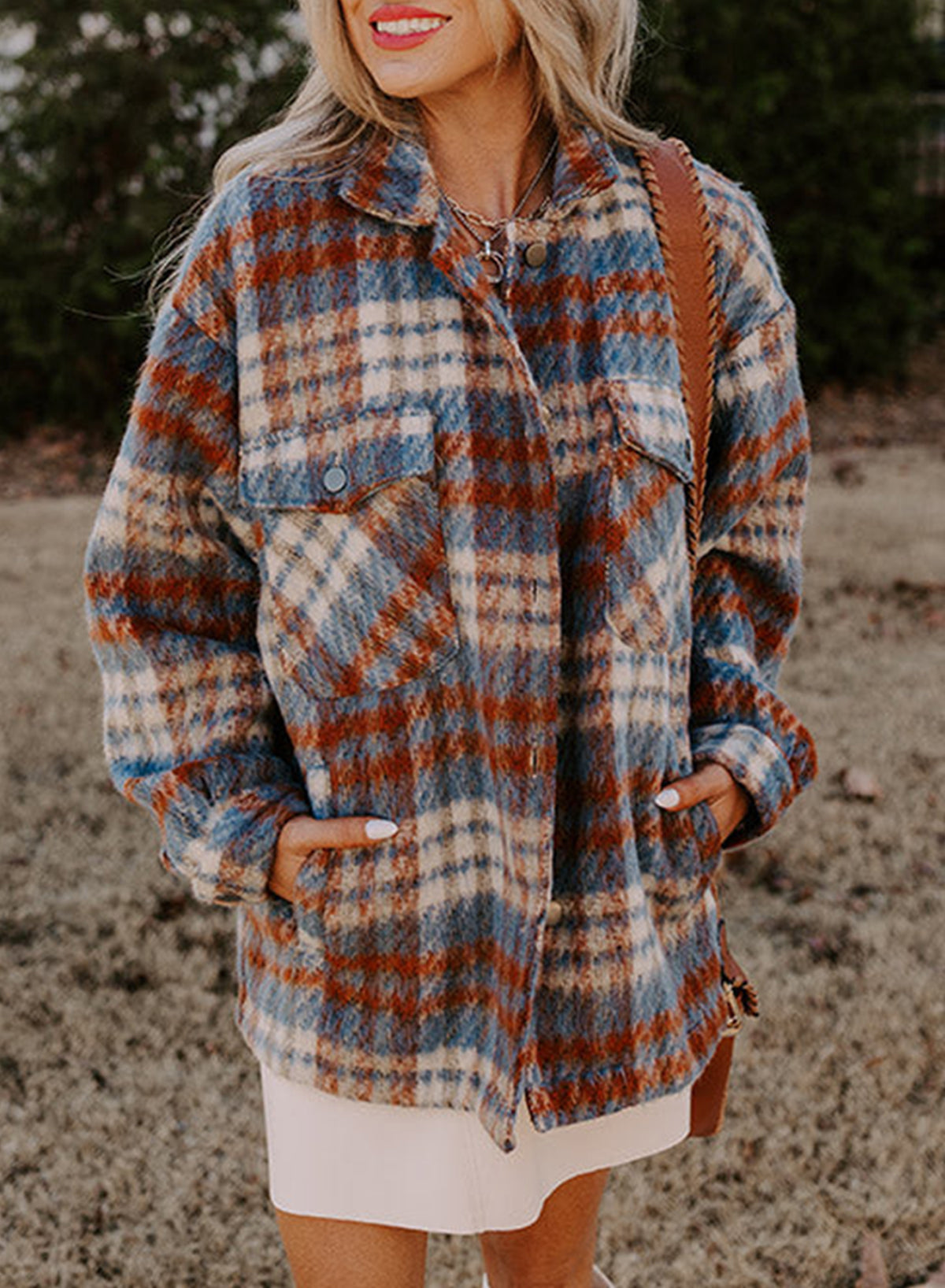 Karierte Hemdjacke aus Fleece | Rustikal & Warm | Winter-Essential
