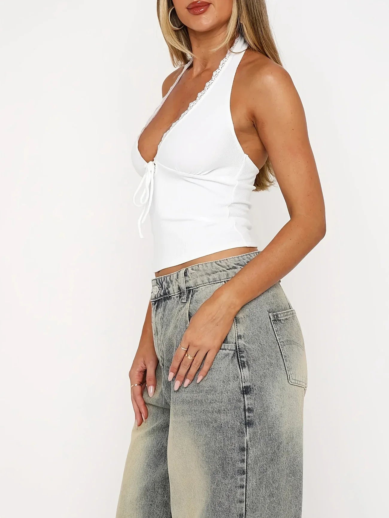 Viola - Elegant Slim Fit Top