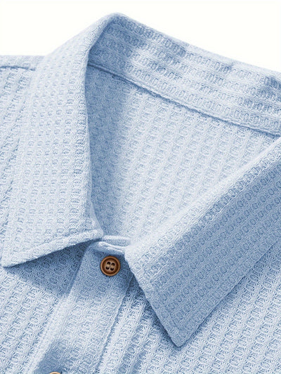 Herren Klassisches Strukturiertes Poloshirt | Bequem & Vielseitig | Smarter Casual-Look