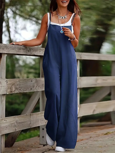 Elvyn – Vielseitiger Overall mit weitem Bein