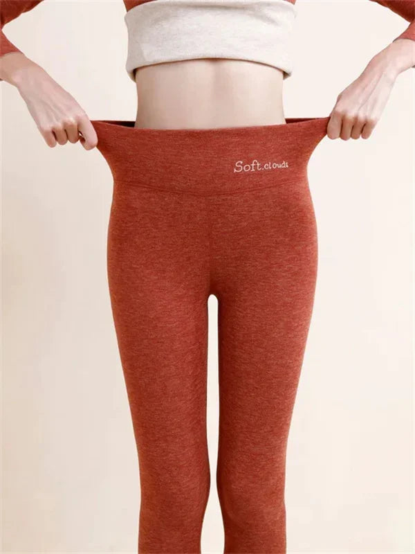 Avelena | Fleece-Gefütterte Schlankmachende Leggings