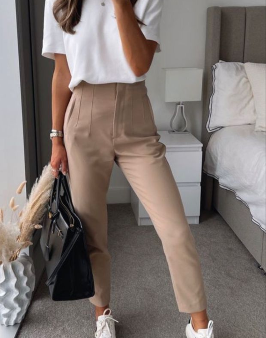 Judith | Damen Chino Hose | Elegante
