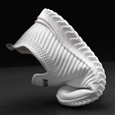 Kaitlyn | Damen Elegant Barfußschuhe | Weiß