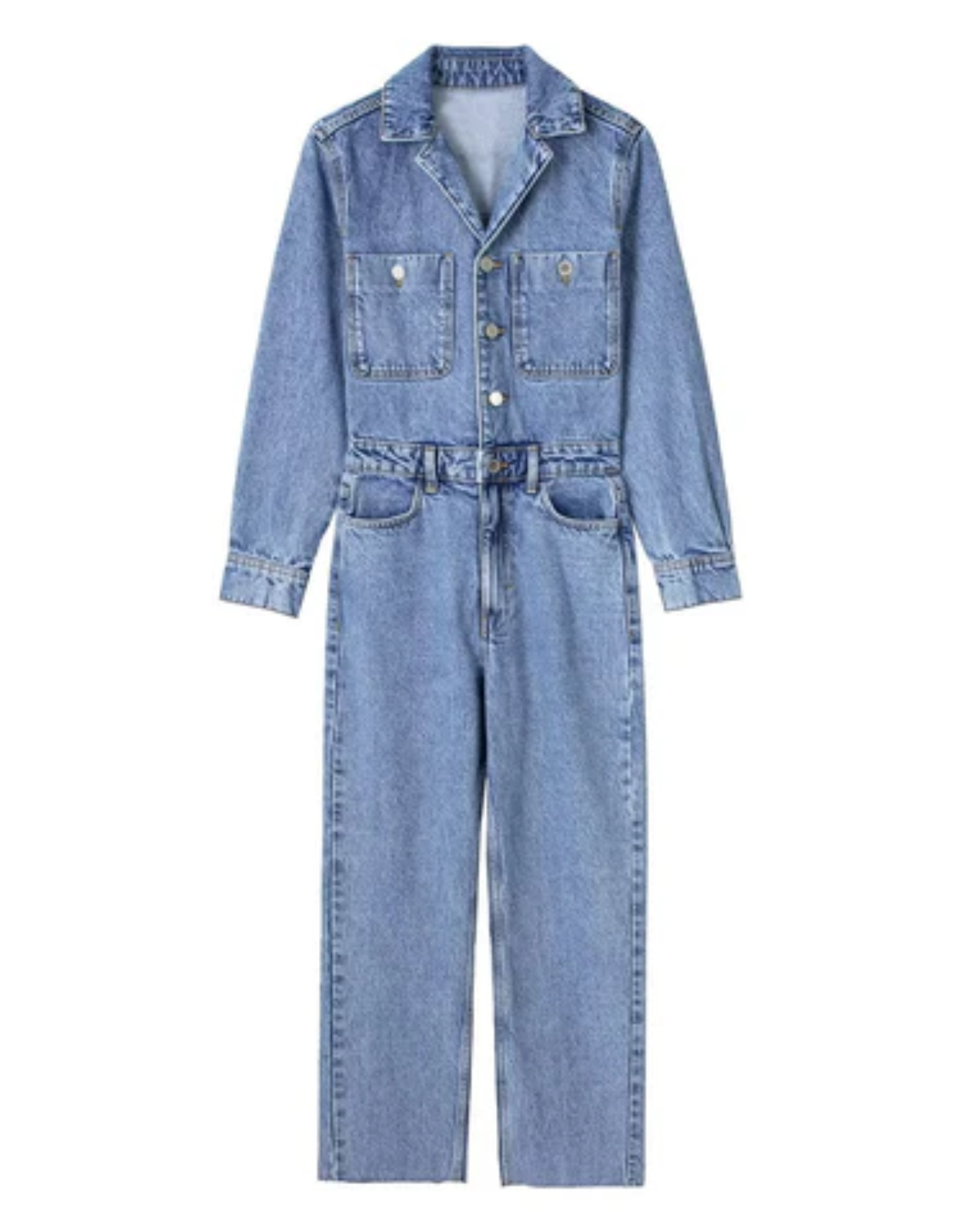 Ciarra | Damen Elegant Jumpsuit | Langarm