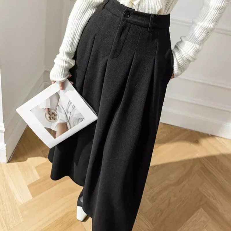 Katerina | Damen Faltenrock | Lang