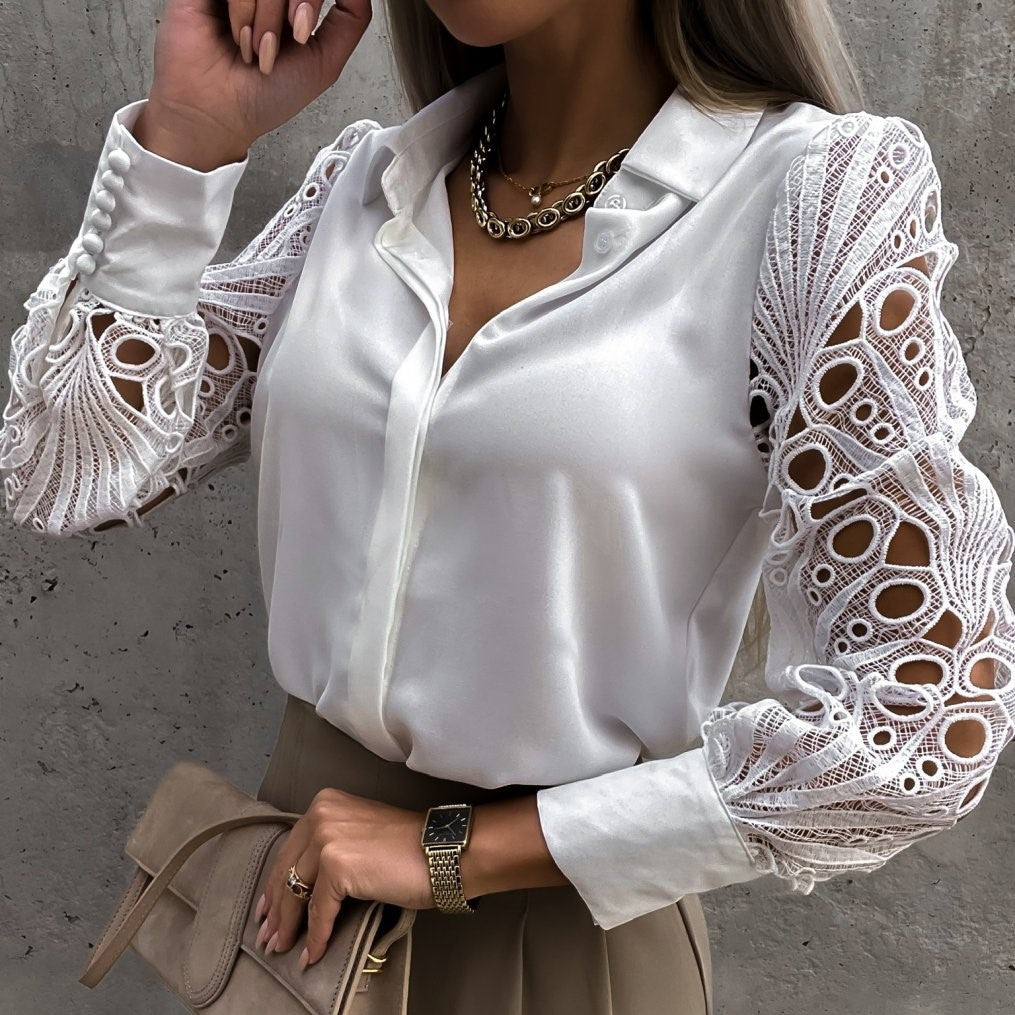 Faye | Damen Festliche Bluse | Elegant
