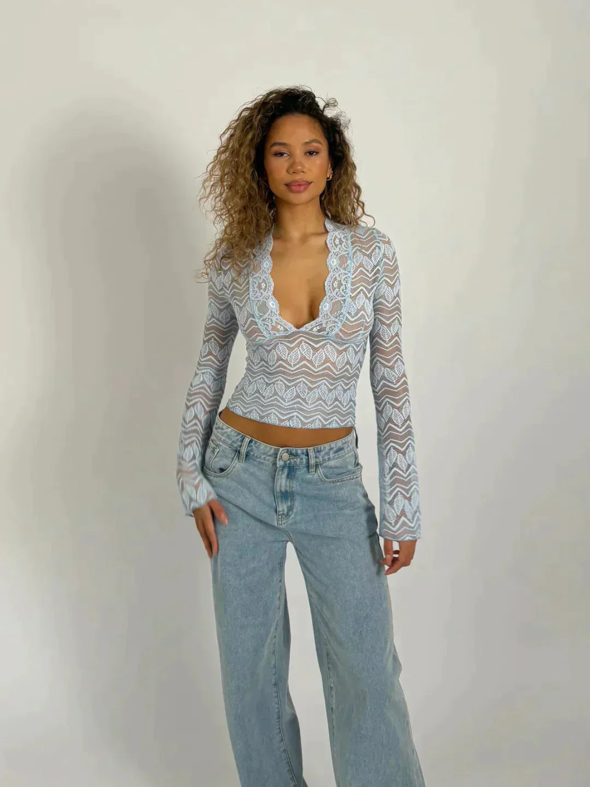 Kaycee | Damen Festliche Oberteil | Elegant Top