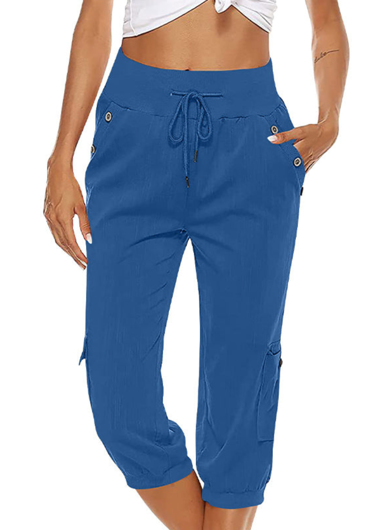 Viviana | Damen Freizeithose | High Waist