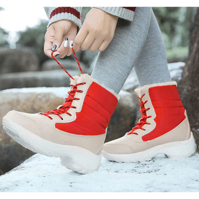 Emmalyn | Damen Gefüttert Schneestiefel | Schwarz