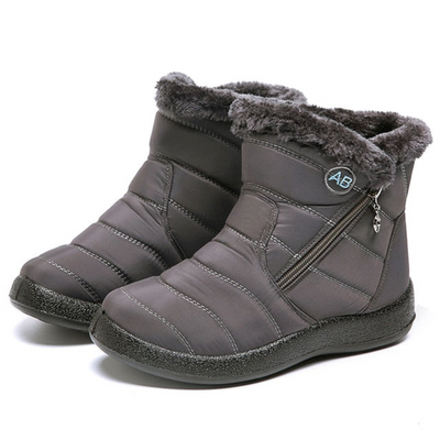 Erin | Damen Gefüttert Schneestiefel | Schwarz