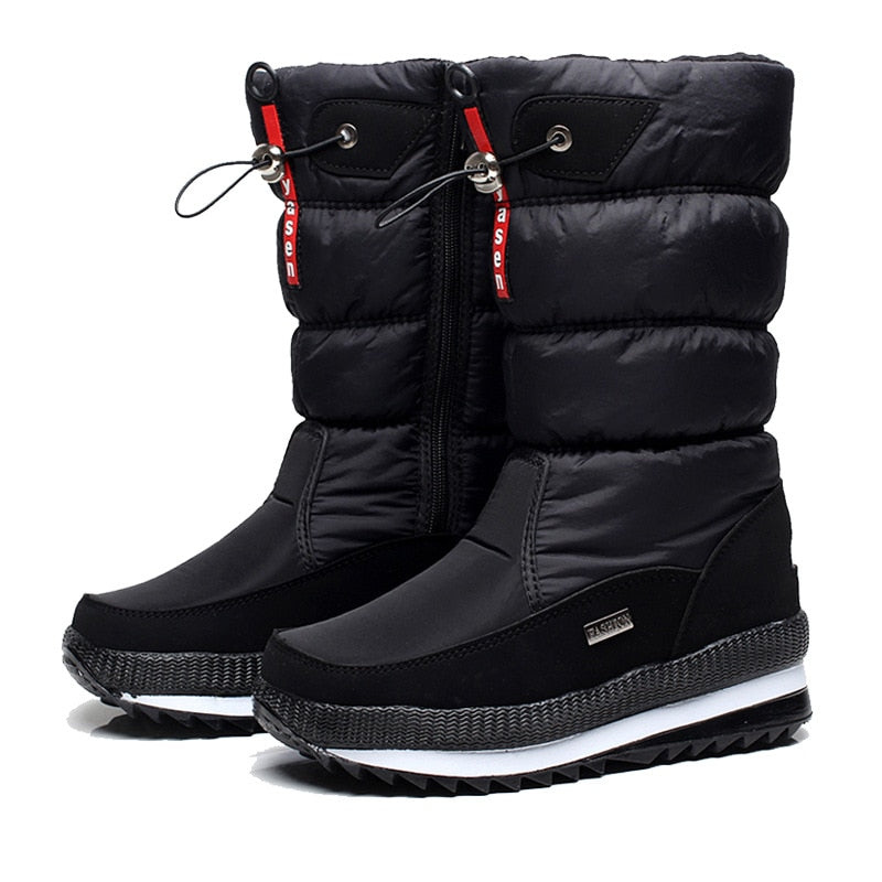 Rachel | Damen Gefüttert Schneestiefel | Warme