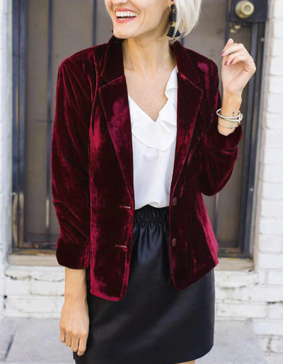 Euly | Damen Kurz Blazer | Schwarz