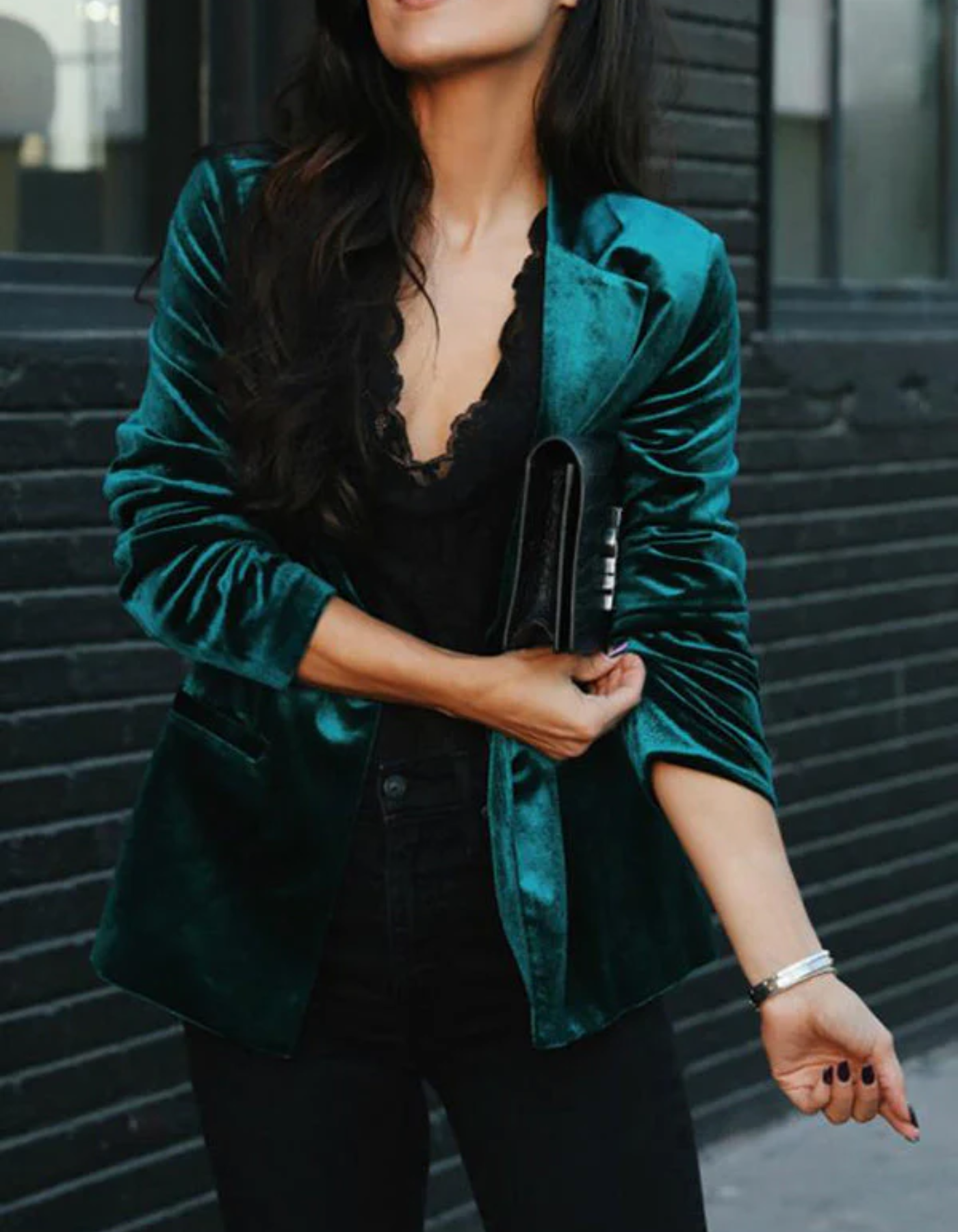 Euly | Damen Kurz Blazer | Schwarz