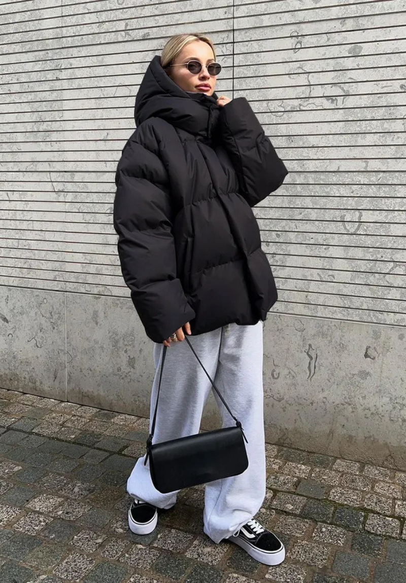 Joy | Damen Leichte Daunenjacke | Grün Steppjacke