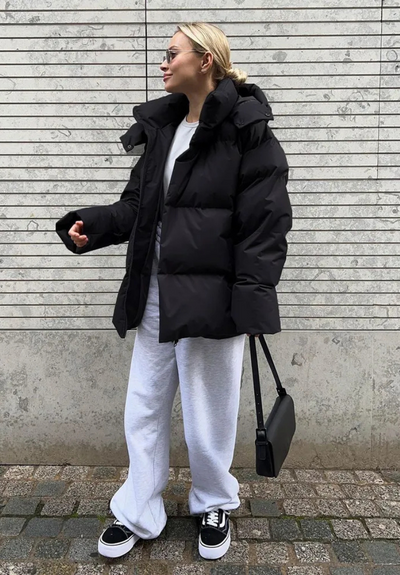 Joy | Damen Leichte Daunenjacke | Grün Steppjacke