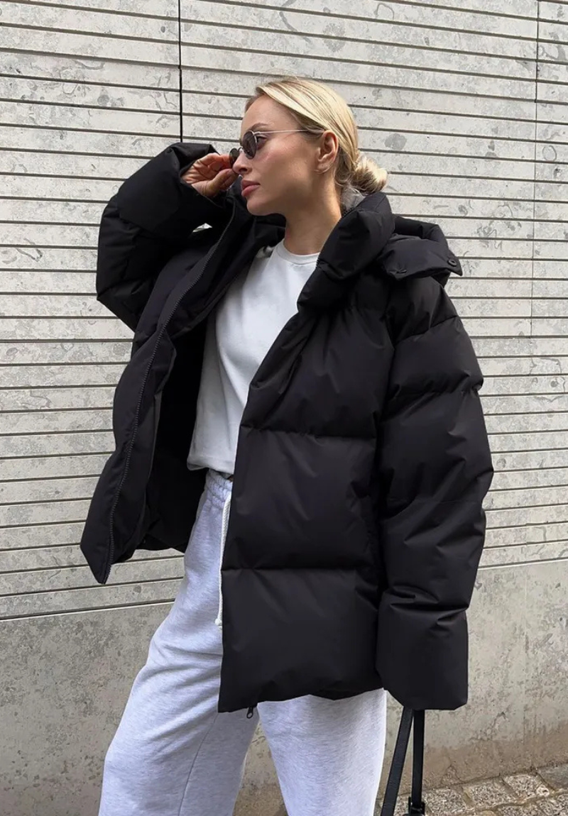 Joy | Damen Leichte Daunenjacke | Grün Steppjacke