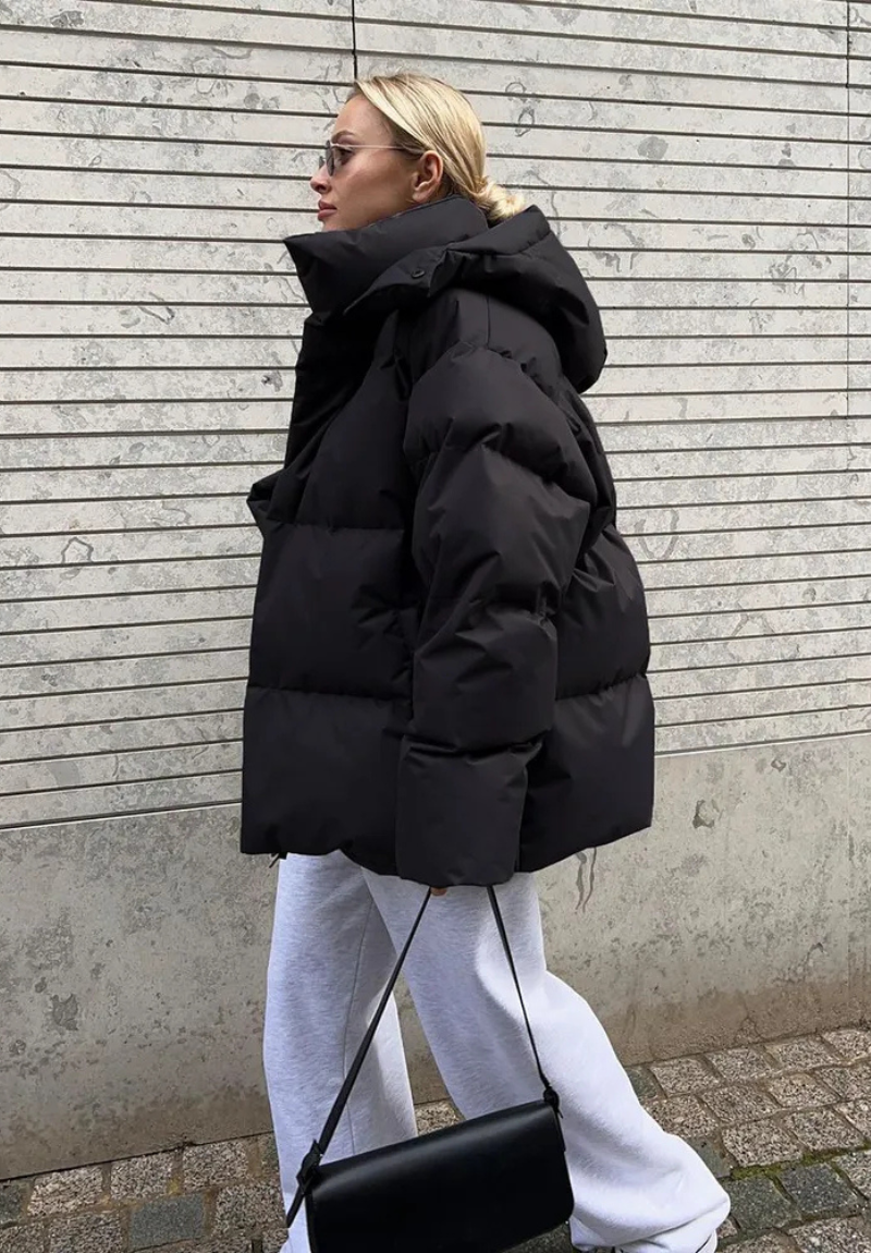 Joy | Damen Leichte Daunenjacke | Grün Steppjacke