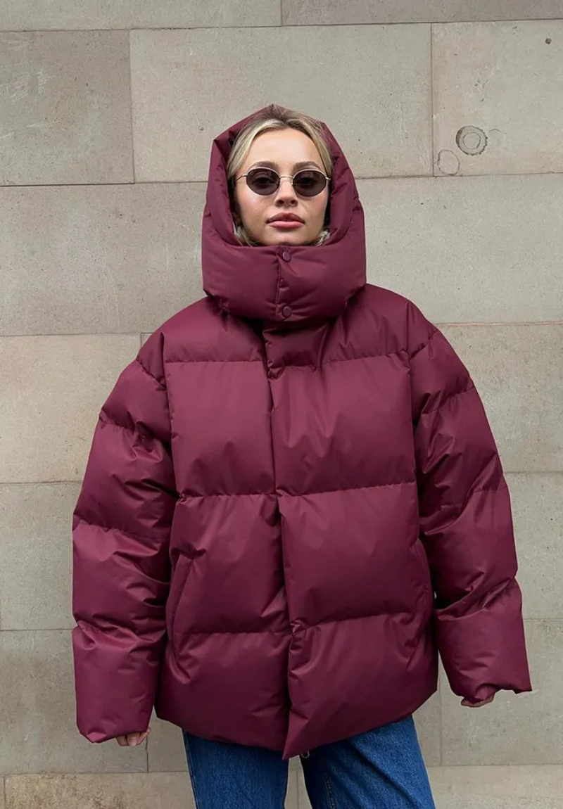 Joy | Damen Leichte Daunenjacke | Grün Steppjacke