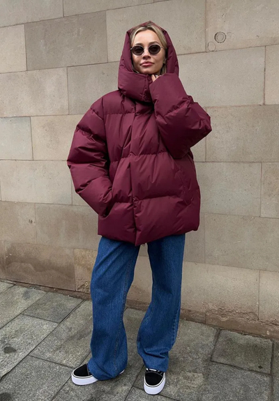 Joy | Damen Leichte Daunenjacke | Grün Steppjacke