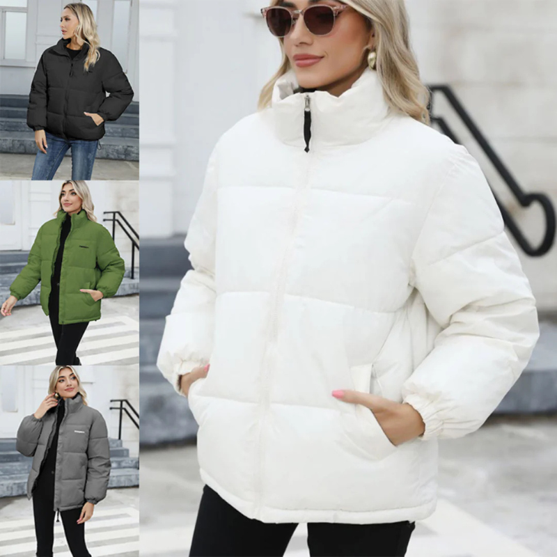 Daphne | Damen Leichte Steppjacke | Daunenjacke Schwarz