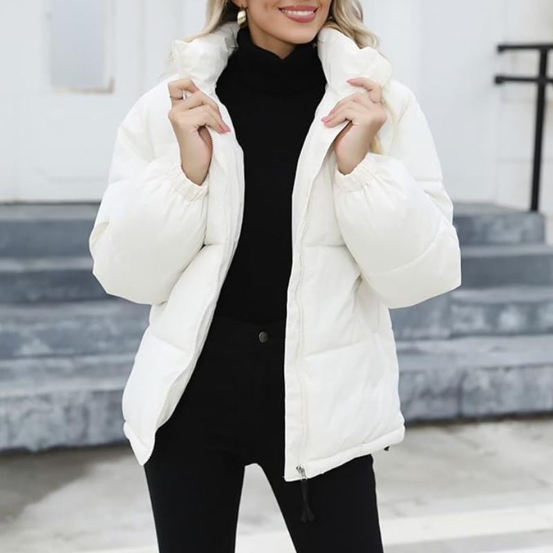 Daphne | Damen Leichte Steppjacke | Daunenjacke Schwarz