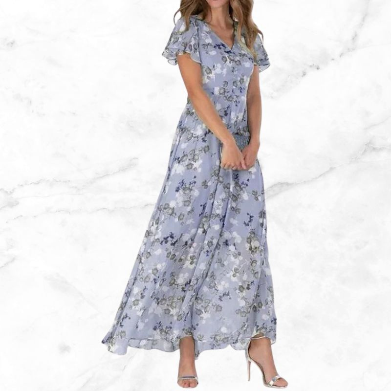 Idella | Luftige Sommerkleid | Maxi