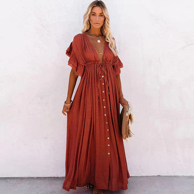 Indie | Luftige Sommerkleid | Maxi