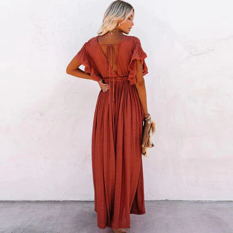 Indie | Luftige Sommerkleid | Maxi
