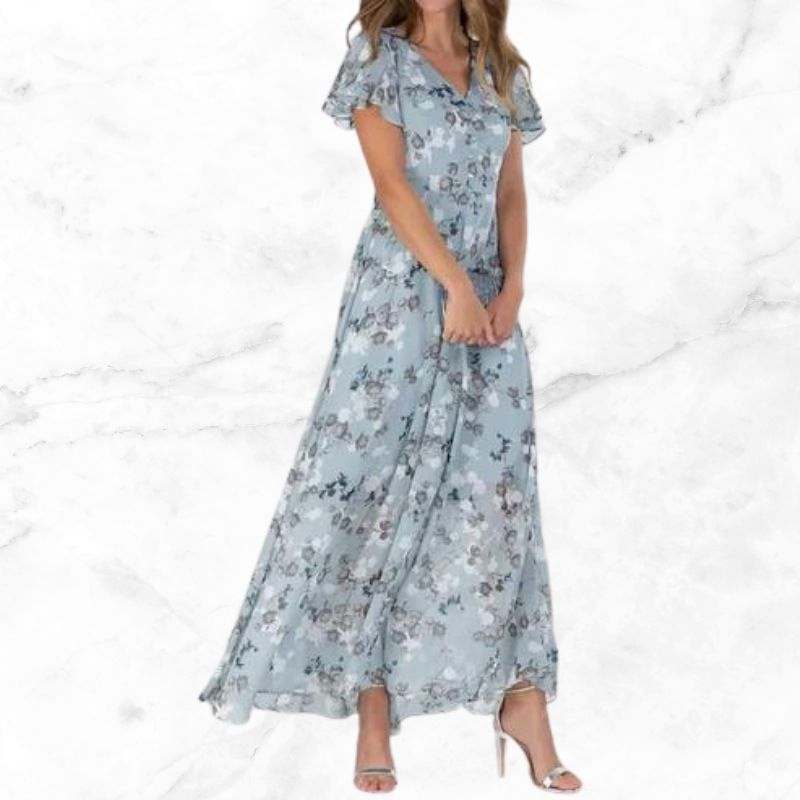 Idella | Luftige Sommerkleid | Maxi