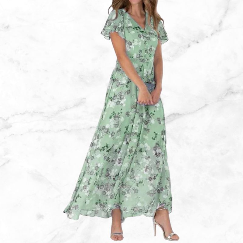 Idella | Luftige Sommerkleid | Maxi